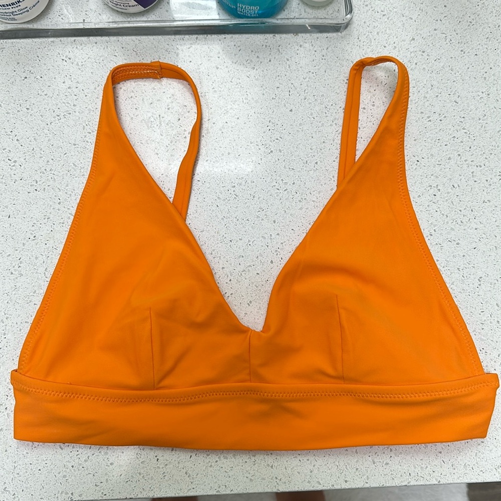 NWOT aerie scoop plunge bathing suit top